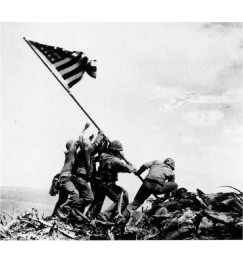 raising flag Iwo Jima